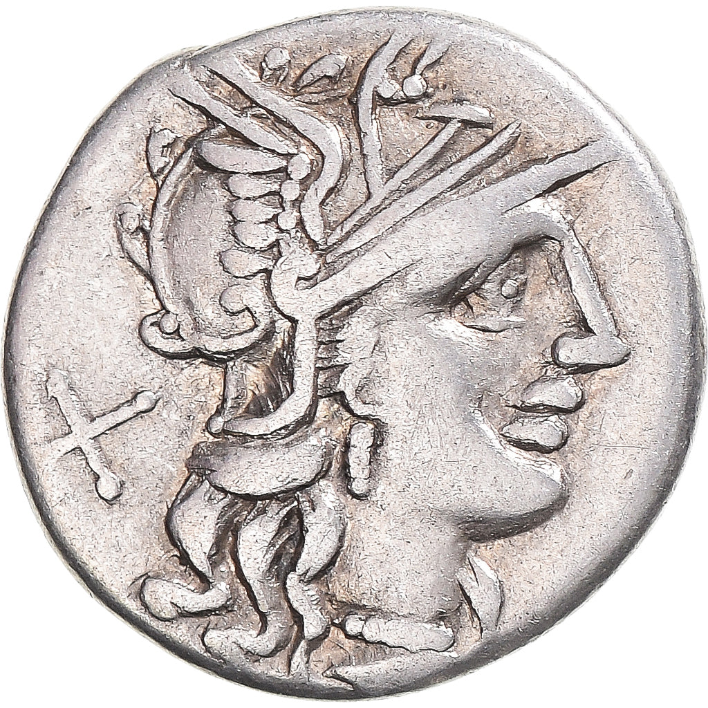 Coin, Trebania, Denarius, 135 BC, Rome, EF(40-45), Silver, Crawford:241/1