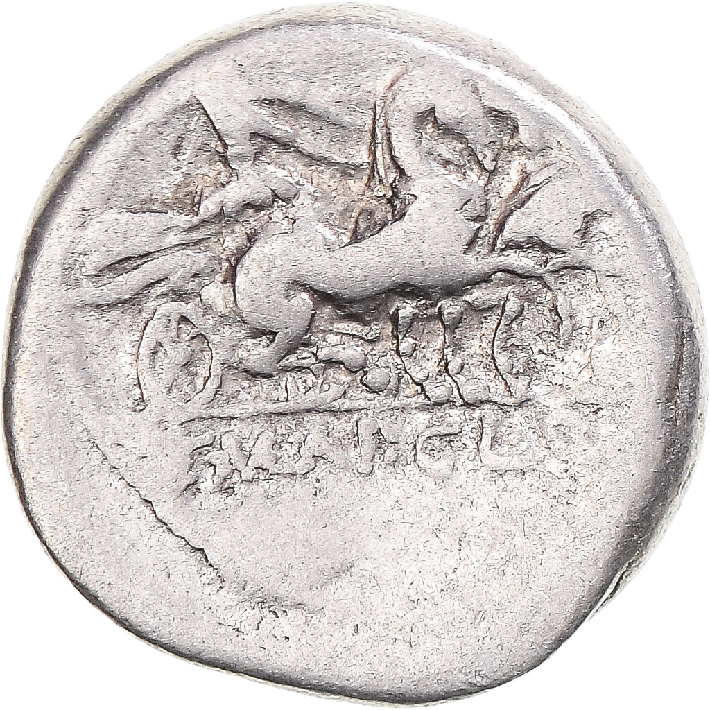 Munten, Manlia, Denarius, 111-110 BC, Rome, FR, Zilver, Crawford:299/1
