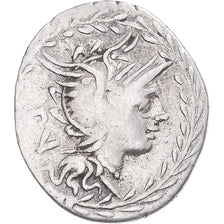 Coin, Lucilia, Denarius, 101 BC, Rome, VF(30-35), Silver, Crawford:324/1