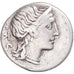 Moeda, Herennia, Denarius, 108-107 BC, Rome, EF(40-45), Prata, Crawford:308/1a