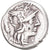 Moneta, Domitia, Denarius, 128 BC, Rome, AU(50-53), Srebro, Crawford:261/1