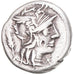 Moeda, Domitia, Denarius, 128 BC, Rome, AU(50-53), Prata, Crawford:261/1