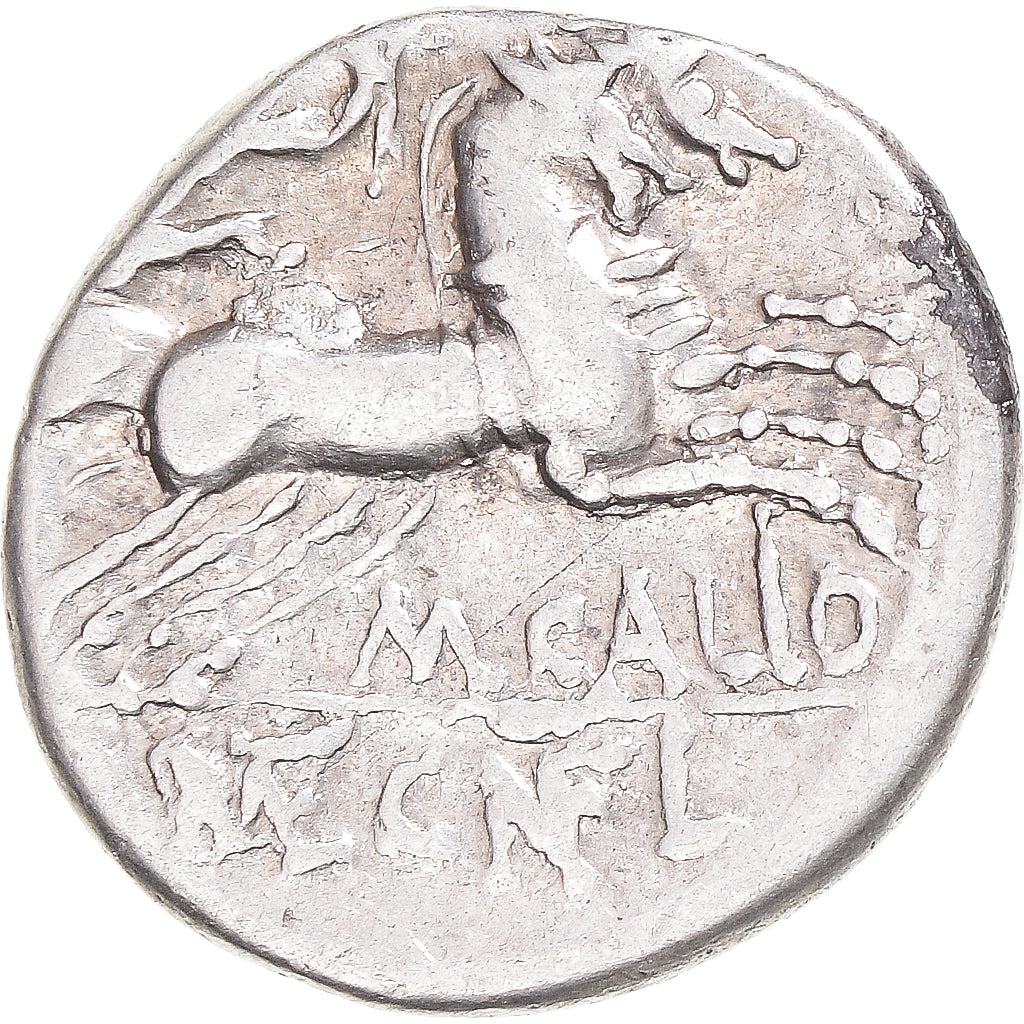 Münze, Calidia, Denarius, 117-116 BC, Rome, SS, Silber, Crawford:284/1a