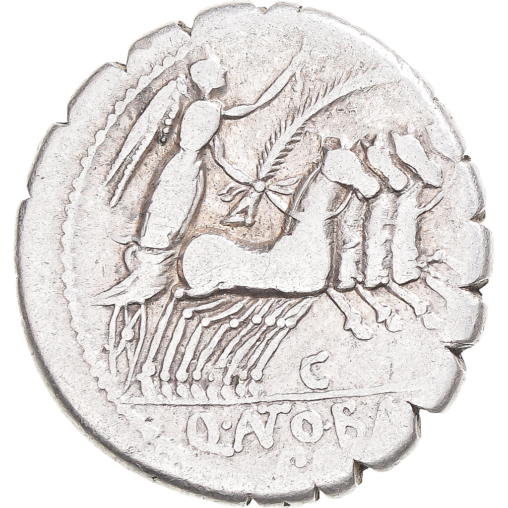 Münze, Antonia, Denarius Serratus, 83-82 BC, Rome, S+, Silber, Crawford:364/1d