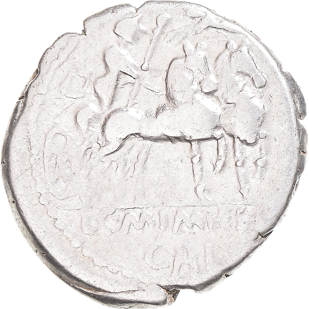 Moeda, Memmia, Denarius, 87 BC, Rome, VF(30-35), Prata, Crawford:349/1