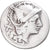Moeda, Denarius, Uncertain date, Rome, VF(20-25), Prata