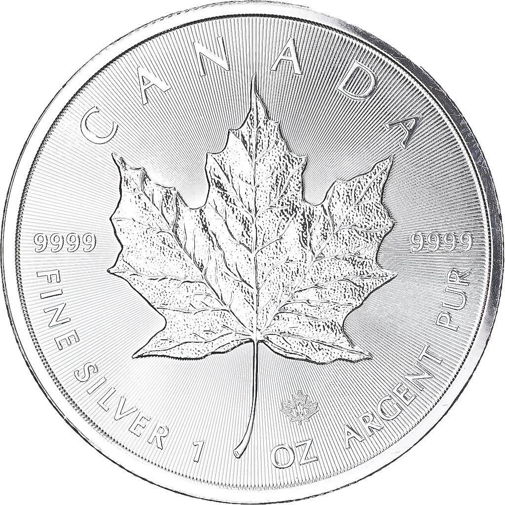 Münze, Kanada, 5 Dollars, 2019, Maple Leaf, UNZ+, Silber
