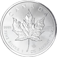 Münze, Kanada, 5 Dollars, 2019, Maple Leaf, UNZ+, Silber