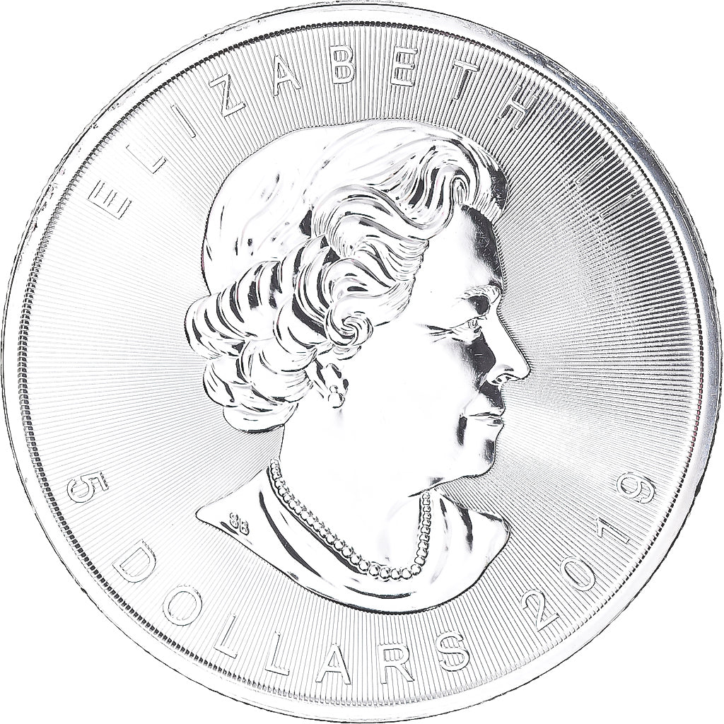 Münze, Kanada, 5 Dollars, 2019, Maple Leaf, UNZ+, Silber