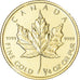 Münze, Kanada, 10 Dollars, 1993, Maple Leaf, STGL, Gold