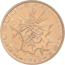 Moneda, Francia, 10 Francs, 1980, Paris, FDC, Cupro-aluminium-nickel