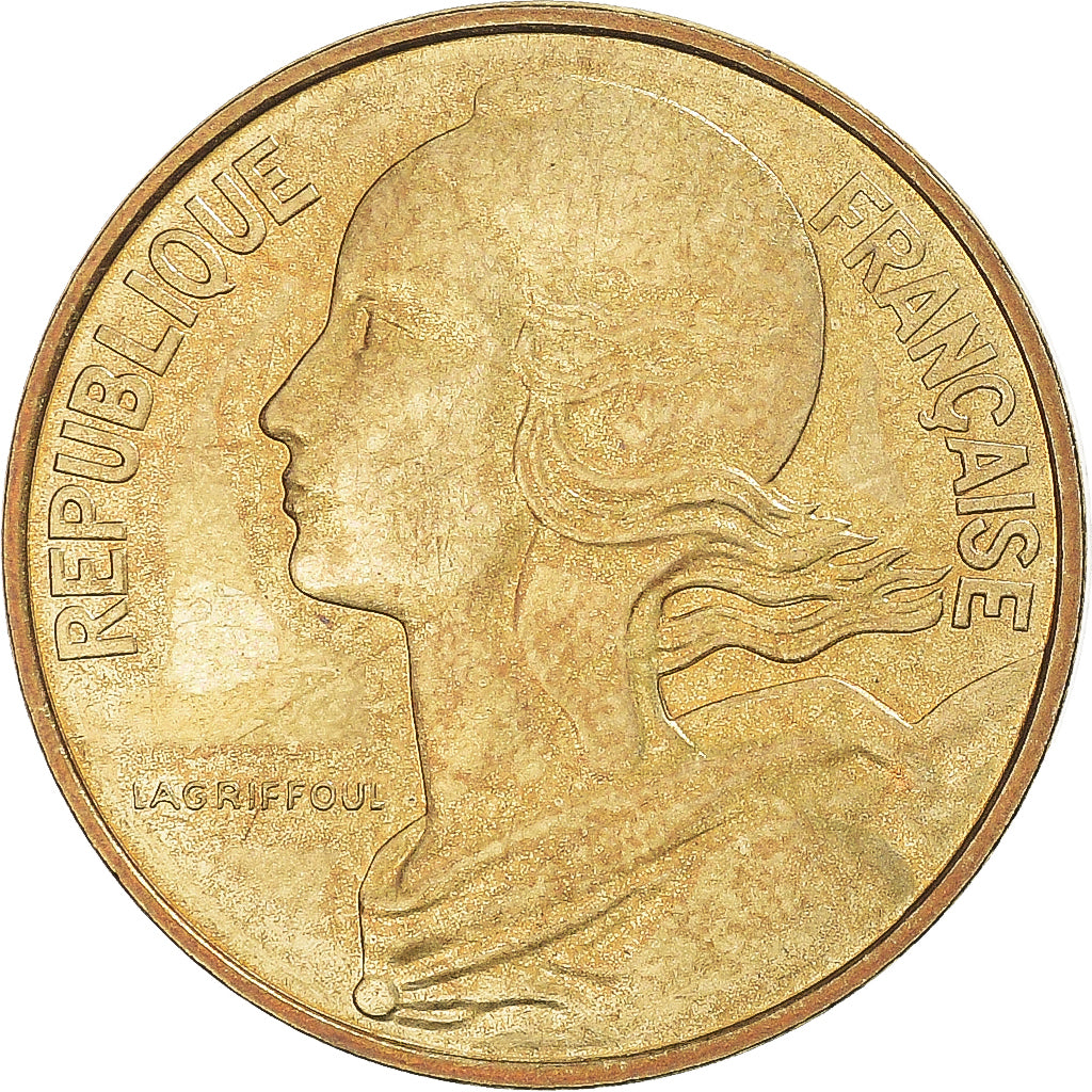 Moneta, Francia, 10 Centimes, 1980, Paris, FDC, Alluminio-bronzo