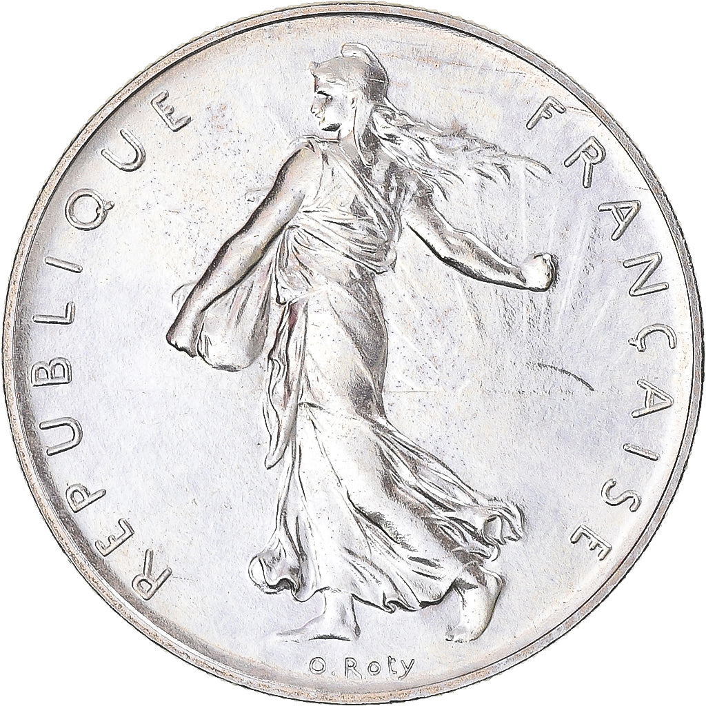 Moneta, Francja, 1 Franc, 1980, Paris, MS(65-70), Nikiel, Gadoury:474