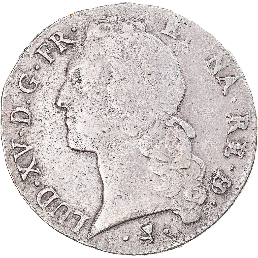Coin, France, Louis XV, Ecu, 1769, Pau, EF(40-45), Silver, Gadoury:322