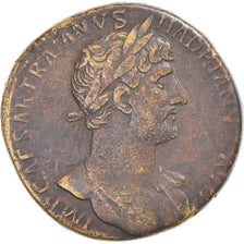 Coin, Hadrian, Sestertius, 119-120, Rome, EF(40-45), Bronze, RIC:236