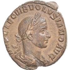 Coin, Volusian, Sestertius, 251-253, Rome, AU(50-53), Bronze, RIC:252