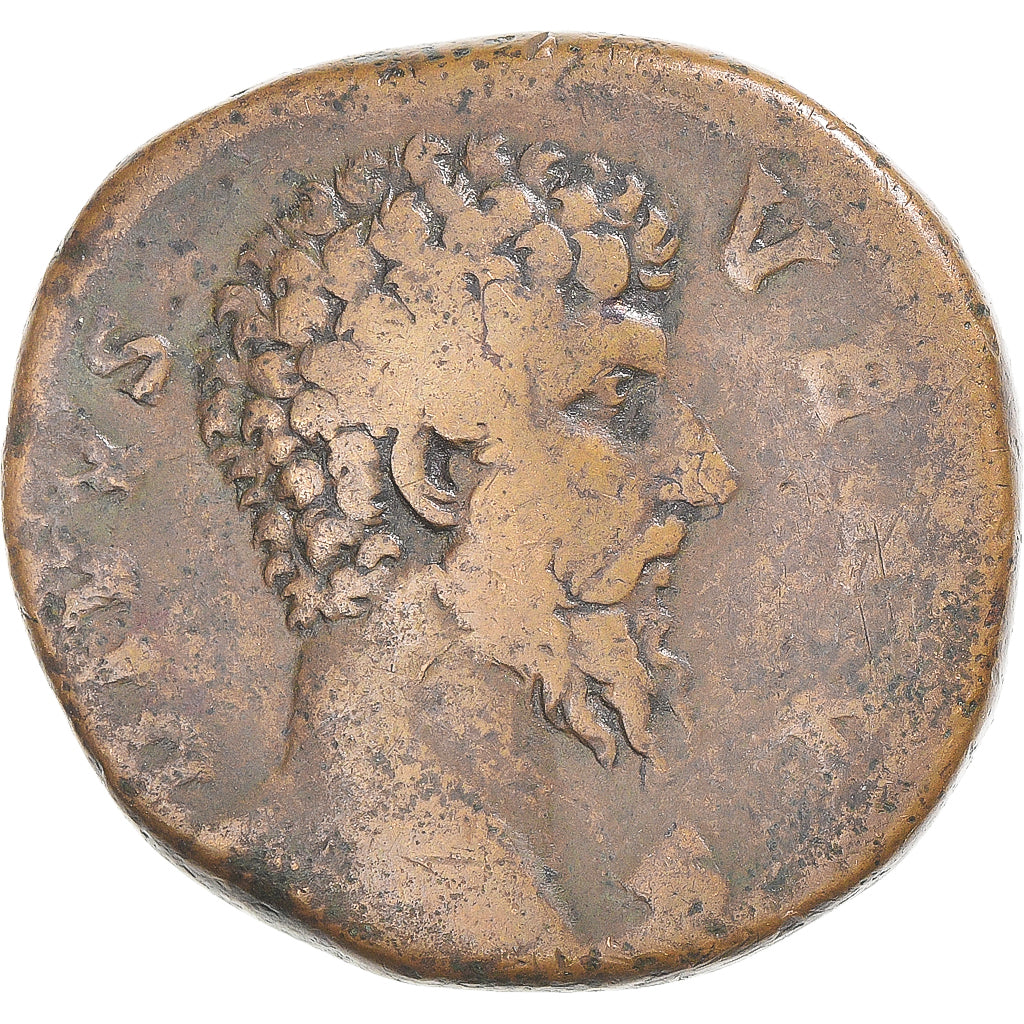 Münze, Lucius Verus, Sesterz, 161, Rome, S, Bronze, RIC:1266