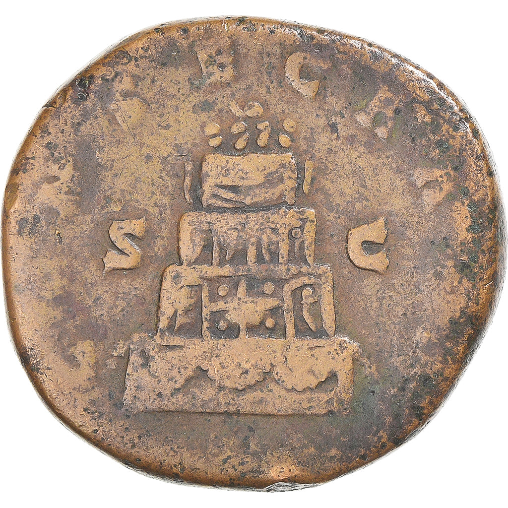 Münze, Lucius Verus, Sesterz, 161, Rome, S, Bronze, RIC:1266