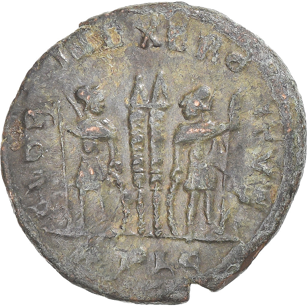 Monnaie, Constantin I, Follis, 307/310-337, Lyon - Lugdunum, TTB, Cuivre