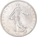 Moeda, França, 1 Franc, 1918, Paris, AU(55-58), Prata, Gadoury:467