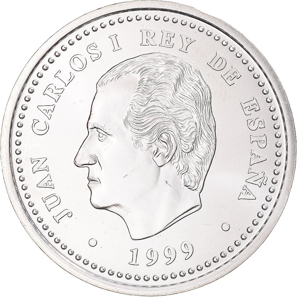 Moneda, España, Juan Carlos I, 2000 Pesetas, 1999, SC, Plata