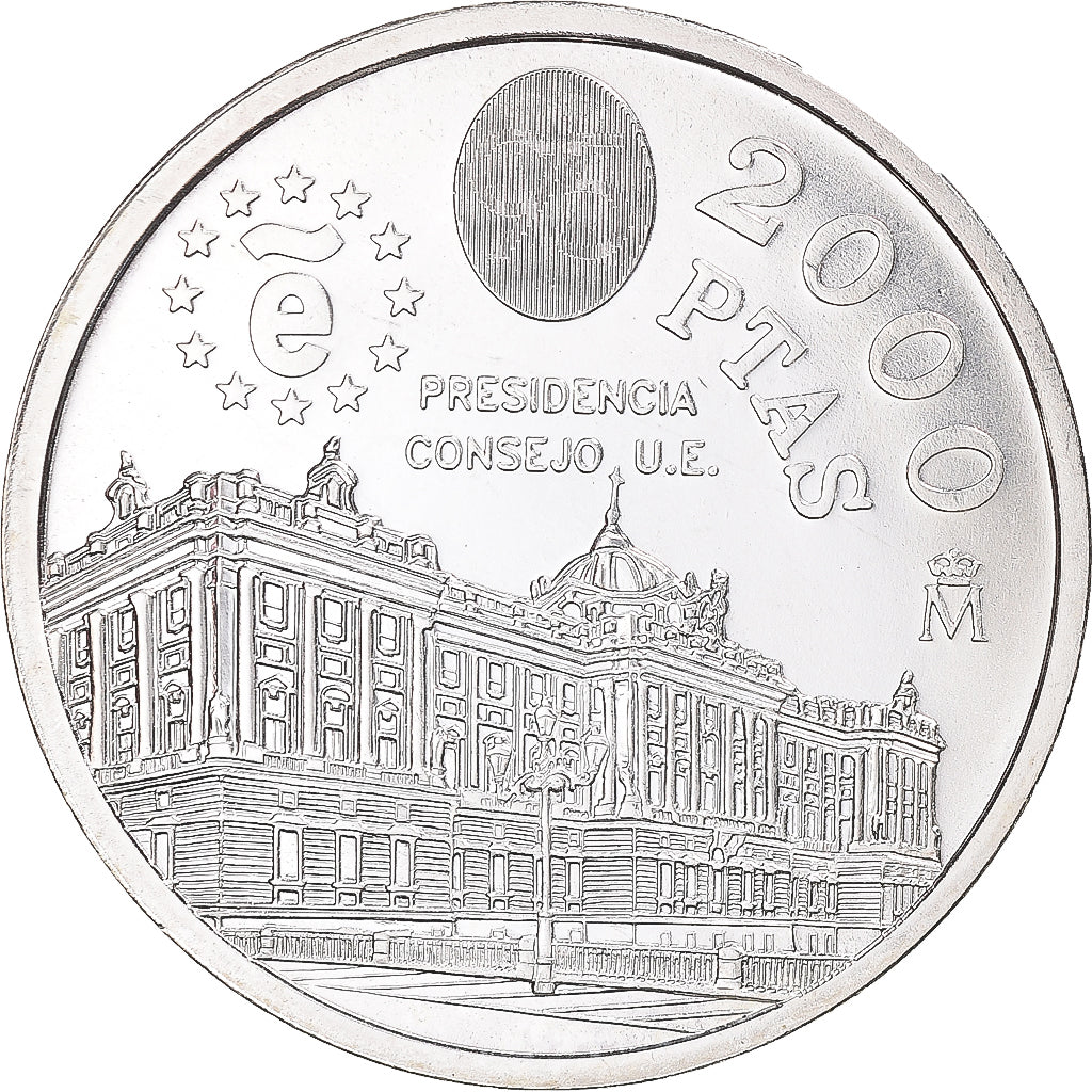 Monnaie, Espagne, Juan Carlos I, 2000 Pesetas, 1995, SPL, Argent