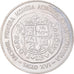 Monnaie, République Dominicaine, 10 Pesos, 1975, SPL+, Argent