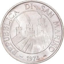 Monnaie, Saint Marin , 500 Lire, 1974, SPL, Argent