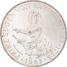 Moeda, Áustria, 25 Schilling, 1963, MS(60-62), Prata