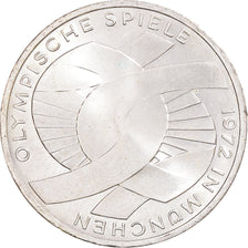 Coin, GERMANY - FEDERAL REPUBLIC, 10 Mark, 1972, Stuttgart, MS(60-62), Silver