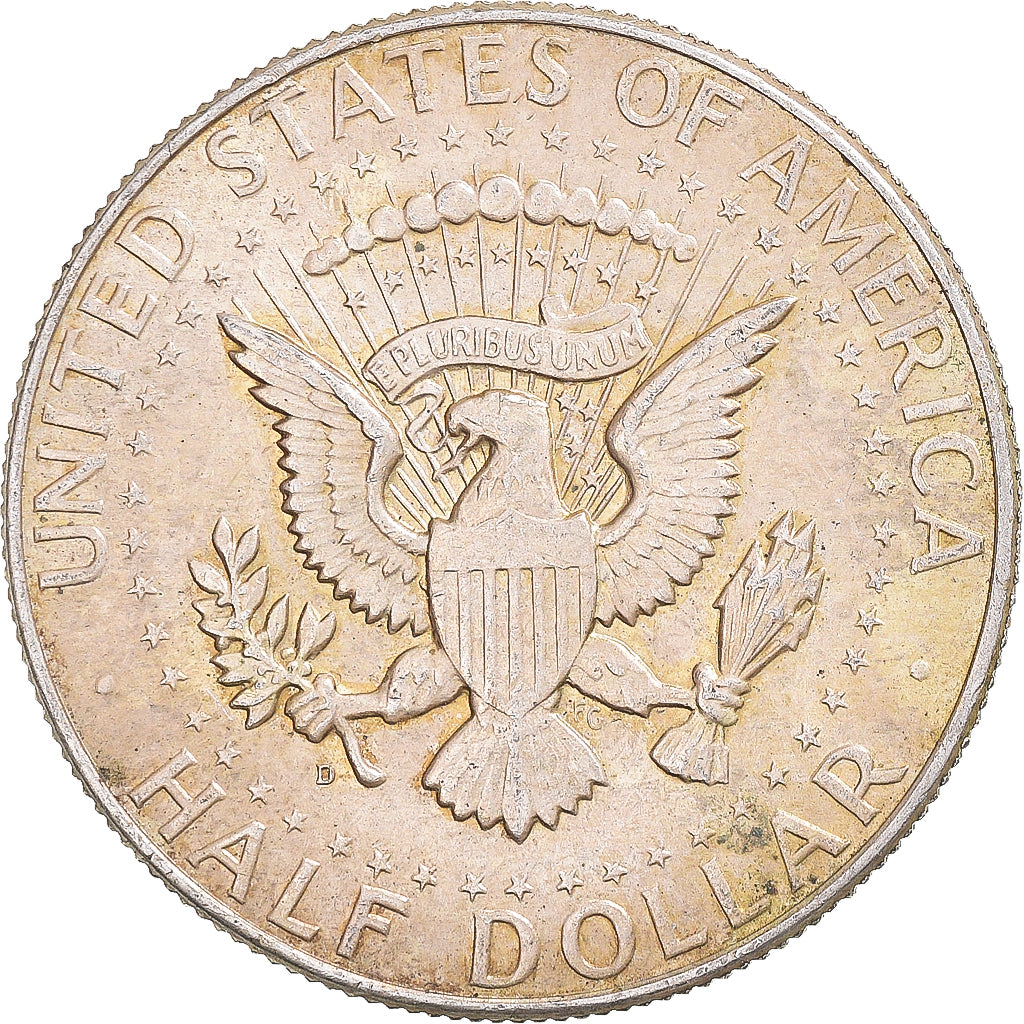 Coin, United States, Kennedy, Half Dollar, 1964, U.S. Mint, AU(50-53), Silver