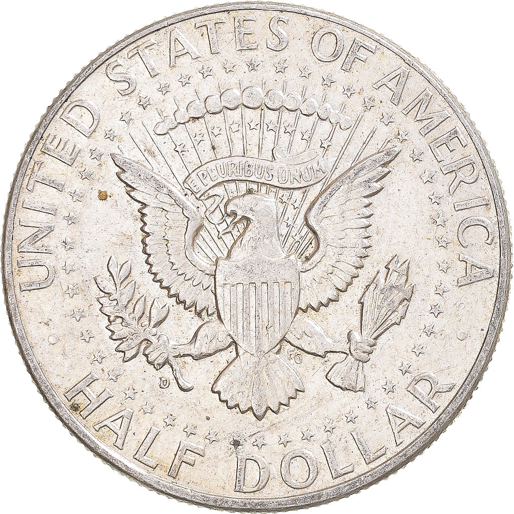 Monnaie, États-Unis, Kennedy, Half Dollar, 1964, U.S. Mint, TTB+, Argent