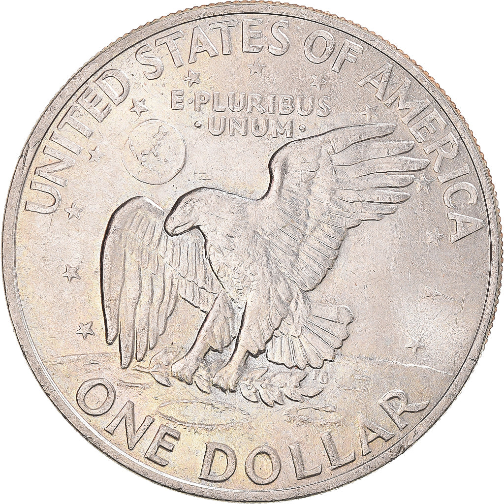 Coin, United States, Eisenhower Dollar, Dollar, 1971, U.S. Mint, EF(40-45)