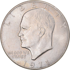 Coin, United States, Eisenhower Dollar, Dollar, 1971, U.S. Mint, AU(50-53)