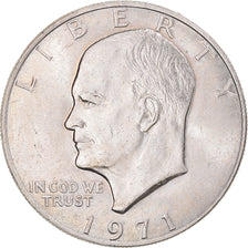 Coin, United States, Eisenhower Dollar, Dollar, 1971, U.S. Mint, AU(50-53)