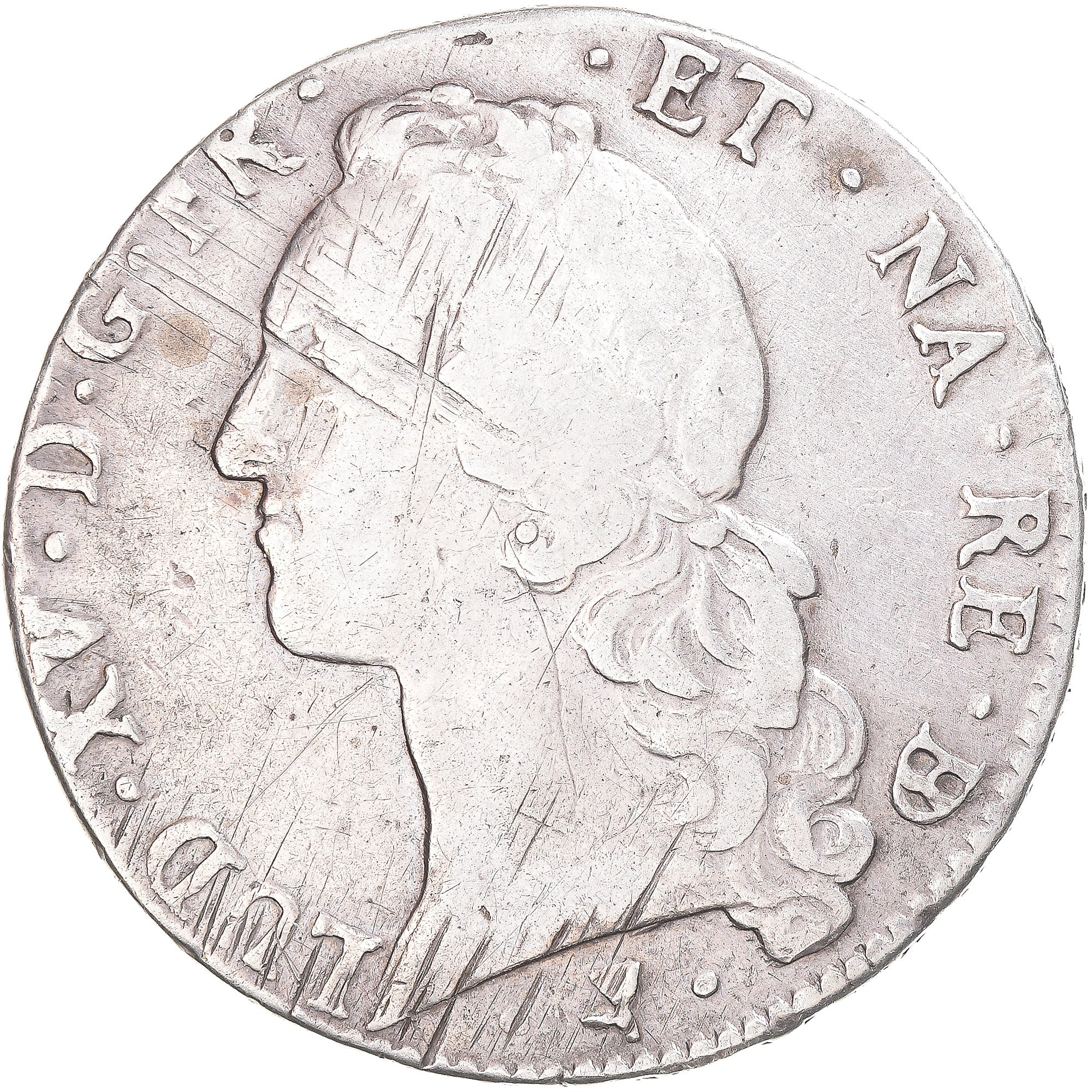 Monnaie, France, Louis XV, Écu au bandeau, 1752, Pau, TTB, Argent