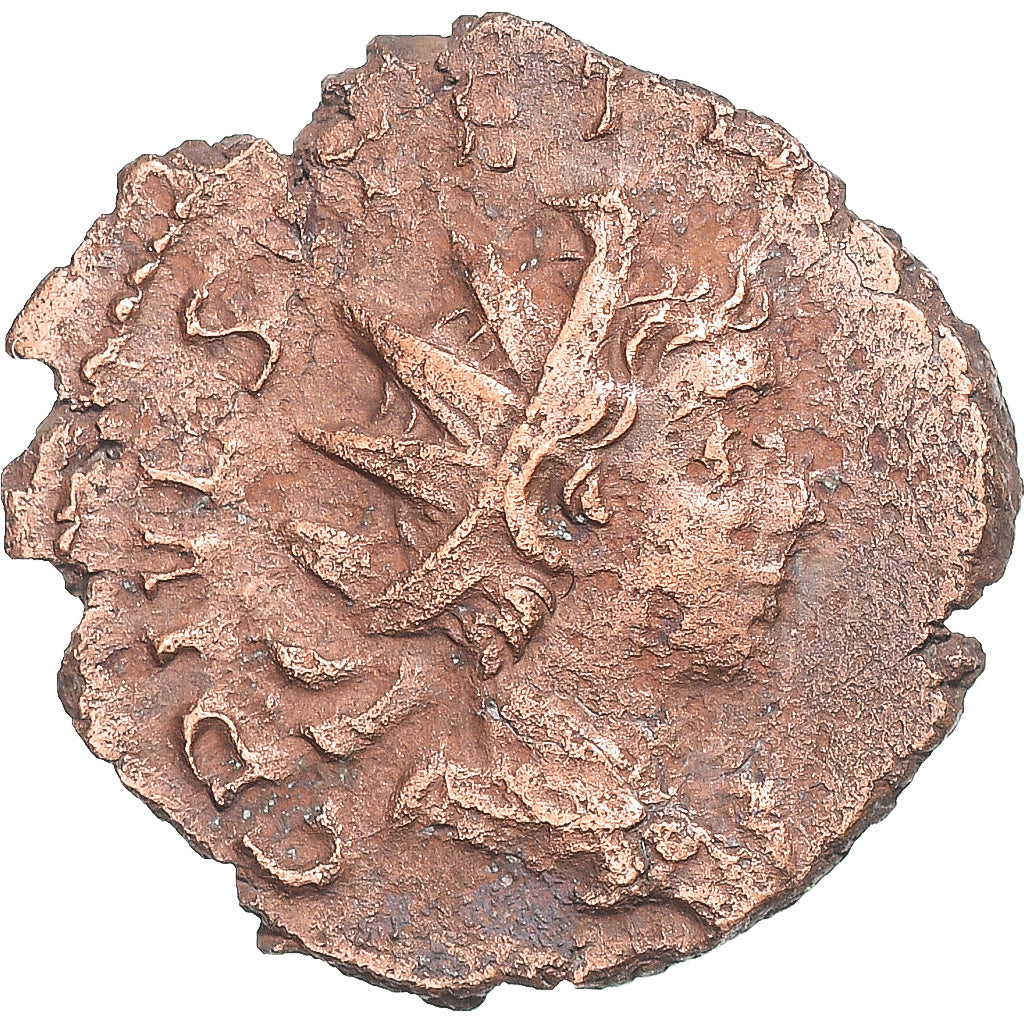 Moneda, Tetricus II, Antoninianus, AD 273-274, Gaul, BC+, Vellón, RIC:271