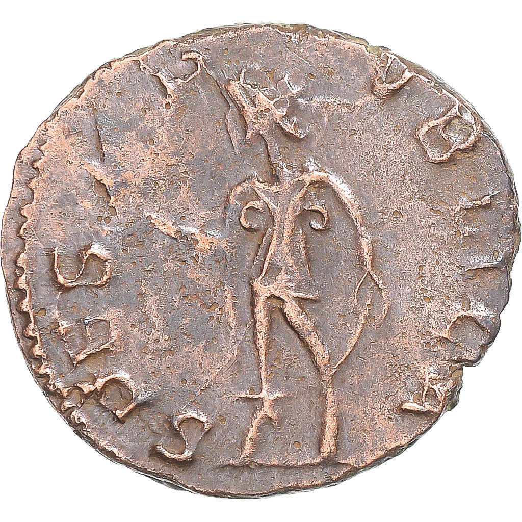 Moneda, Tetricus I, Antoninianus, 271-274, Cologne, BC+, Vellón, RIC:136
