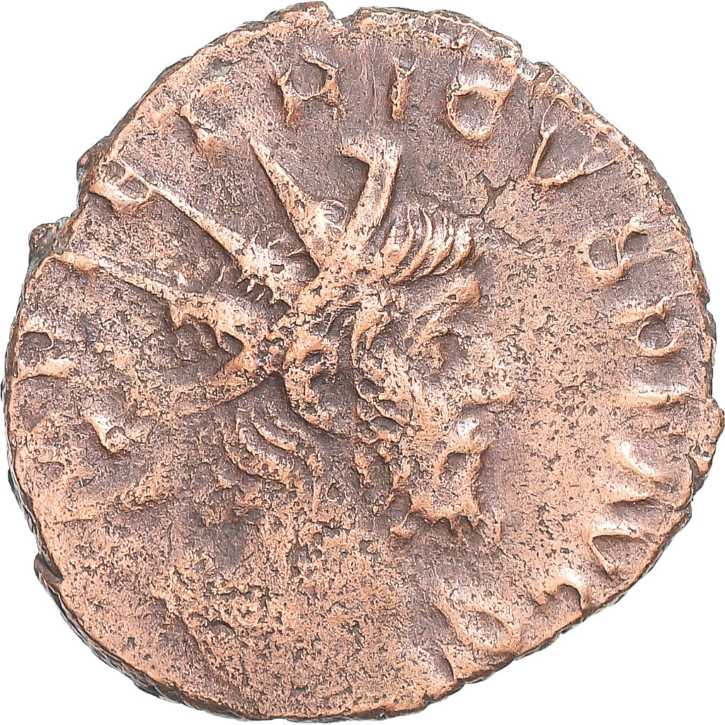 Moneda, Tetricus I, Antoninianus, 271-274, Cologne, BC, Vellón, RIC:70
