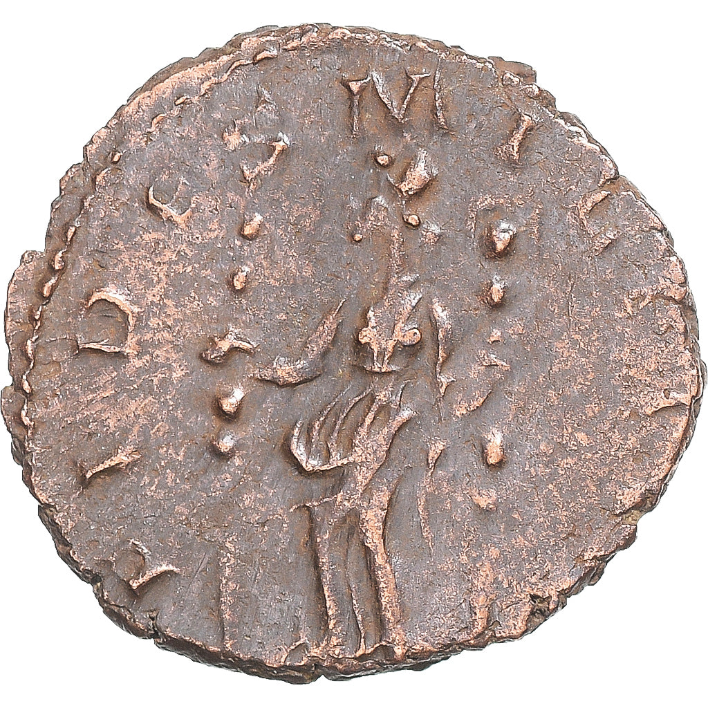 Moneda, Tetricus I, Antoninianus, 271-274, Cologne, BC+, Vellón, RIC:70