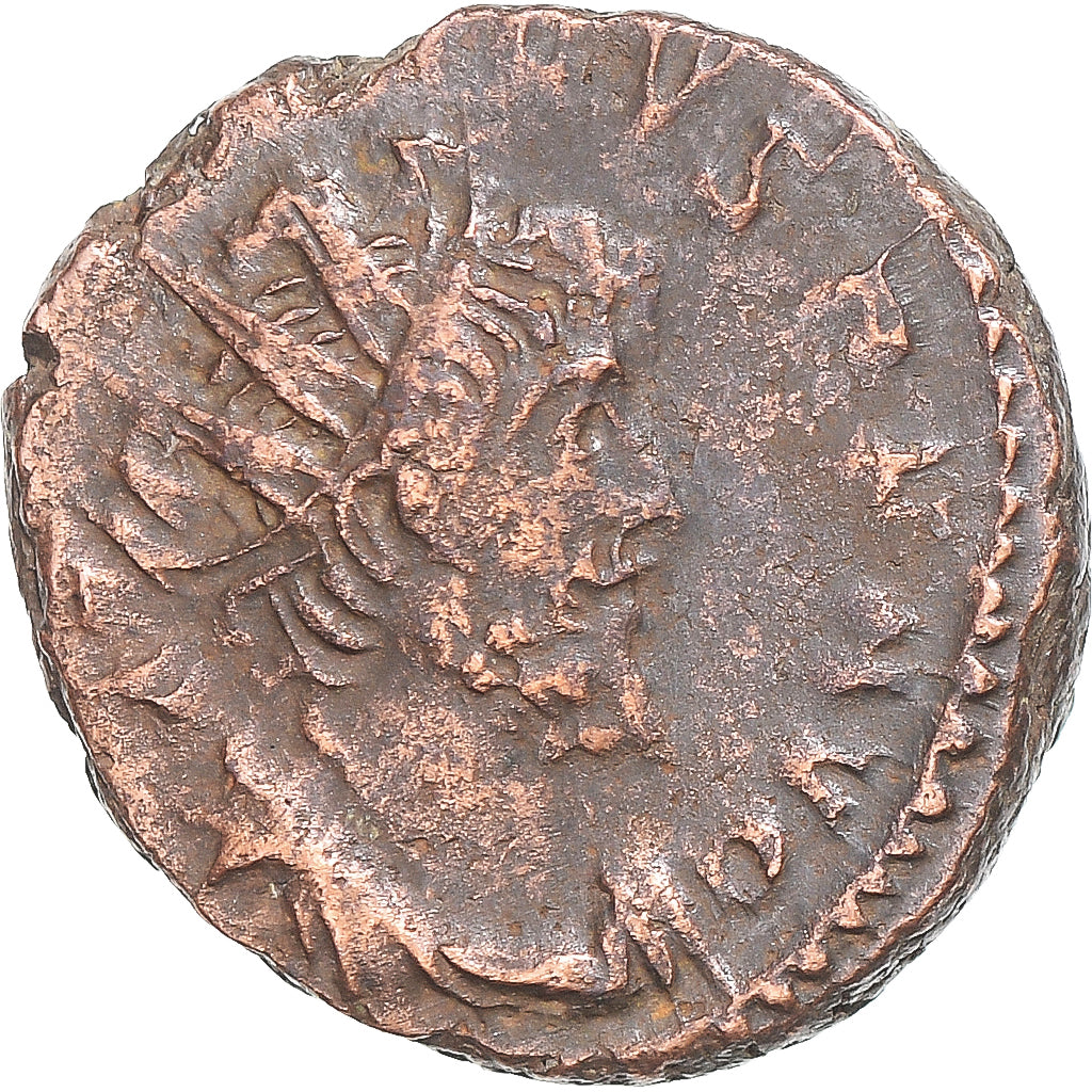 Moneda, Tetricus I, Antoninianus, 271-274, Cologne, BC+, Vellón, RIC:141