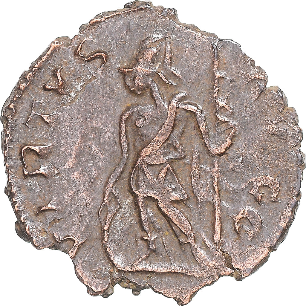 Coin, Tetricus I, Antoninianus, 271-274, Barbaric imitation, F(12-15), Billon