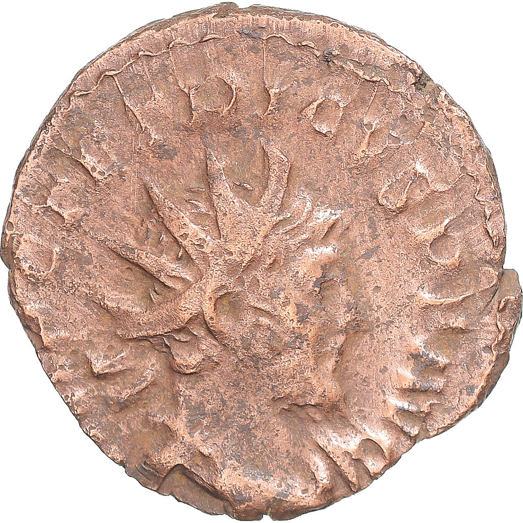 Moneda, Tetricus I, Antoninianus, 271-274, Cologne, BC+, Vellón, RIC:148