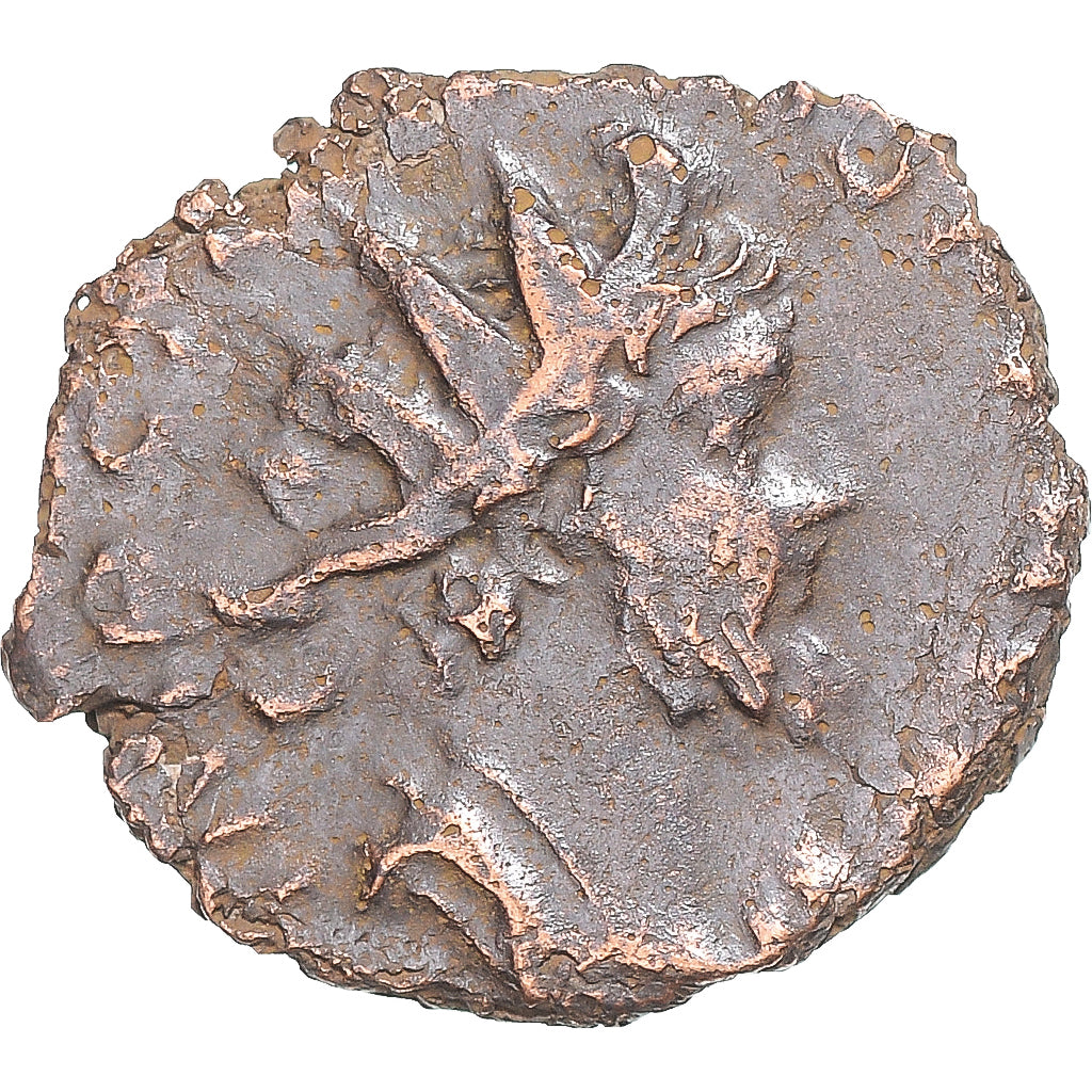 Monnaie, Tetricus I, Antoninien, 271-274, Barbaric imitation, B+, Billon