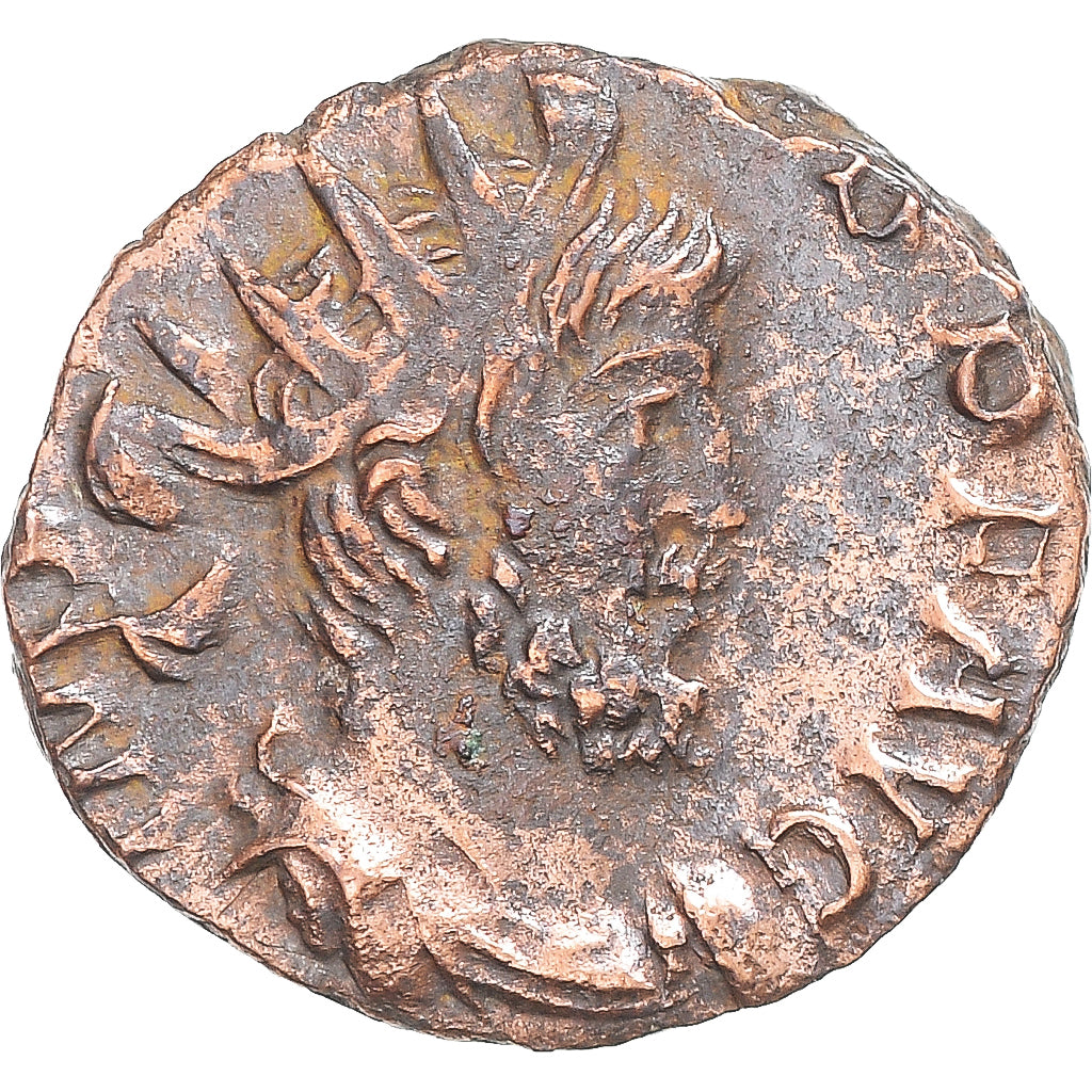 Moneda, Tetricus I, Antoninianus, 271-274, Cologne, BC+, Vellón, RIC:100