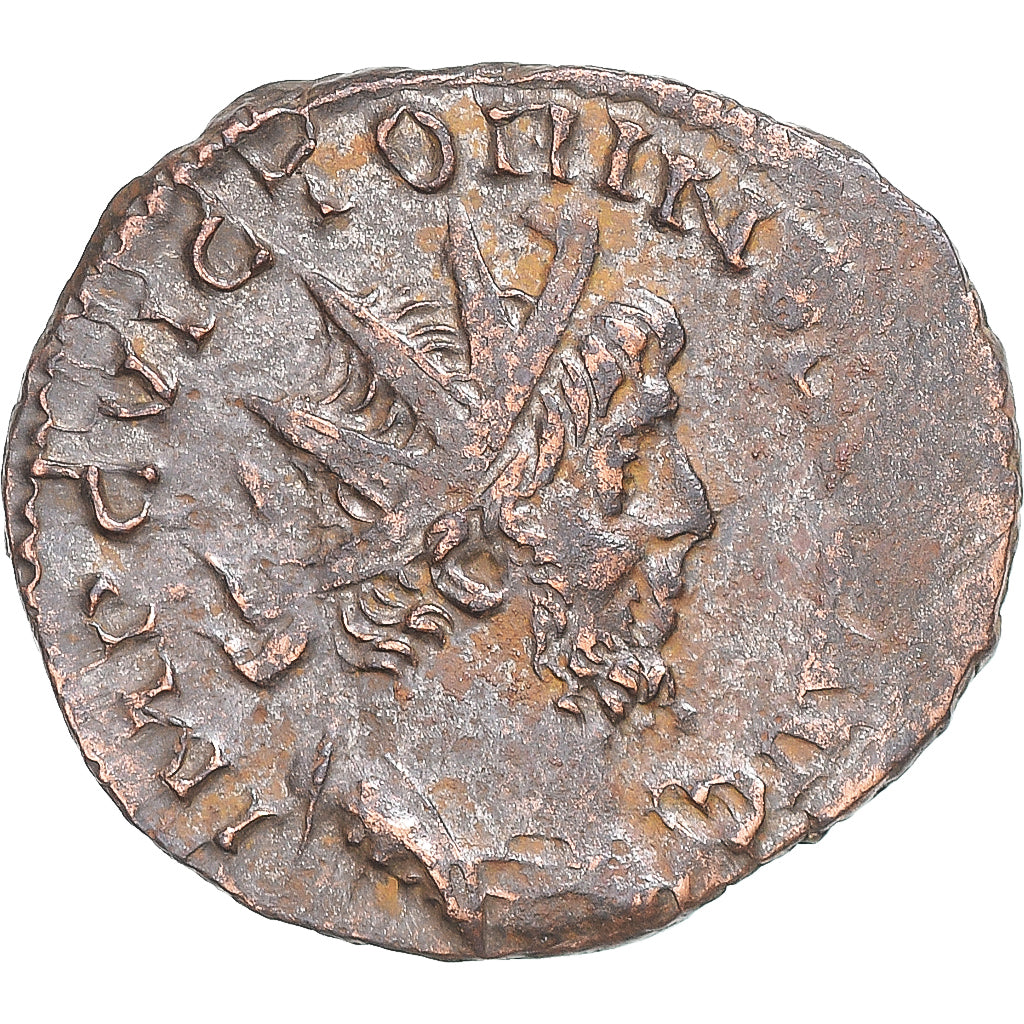 Moneda, Victorinus, Antoninianus, 269-271, Gaul, BC+, Vellón, RIC:67