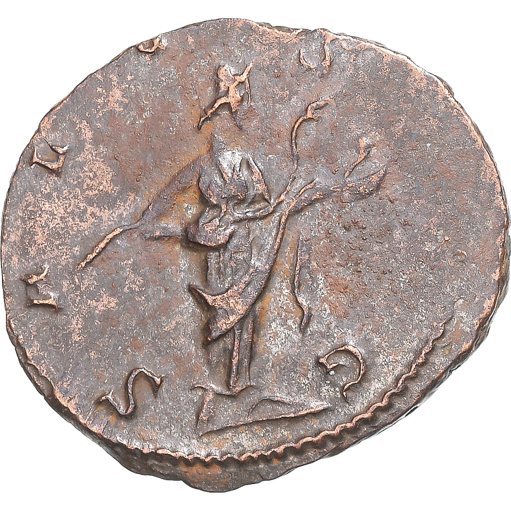 Moneda, Victorinus, Antoninianus, 269-271, Gaul, BC+, Vellón, RIC:67