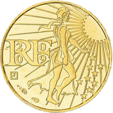 France, 100 Euro, 2009, Paris, Semeuse, SPL+, Or