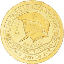 Moneda, Chad, 3000 Francs, 2022, Aramis, FDC, Oro