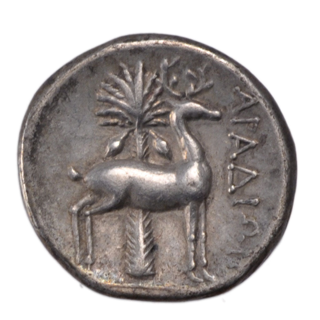 Phenicie, Arados, Drachm, AU(50-53), Silver, 4.10